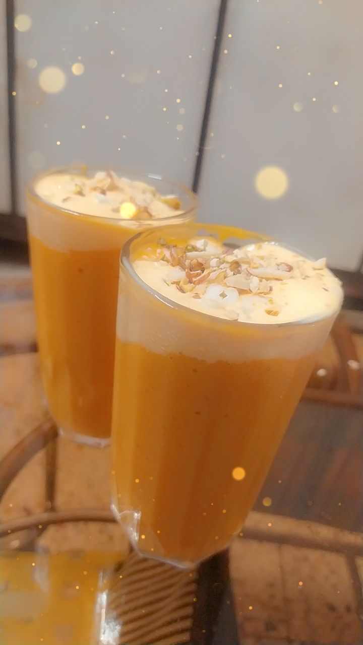 HOMEMADE MANGO MASTANI
